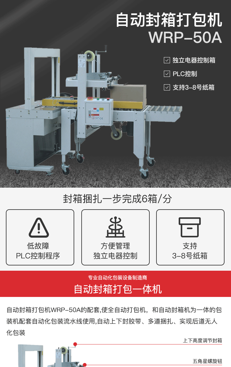 广东省智能封箱机